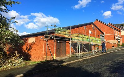 Helsby Scout Hut roof repairs