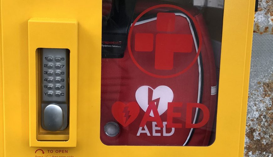 Defibrillators for Helsby Phone Boxes