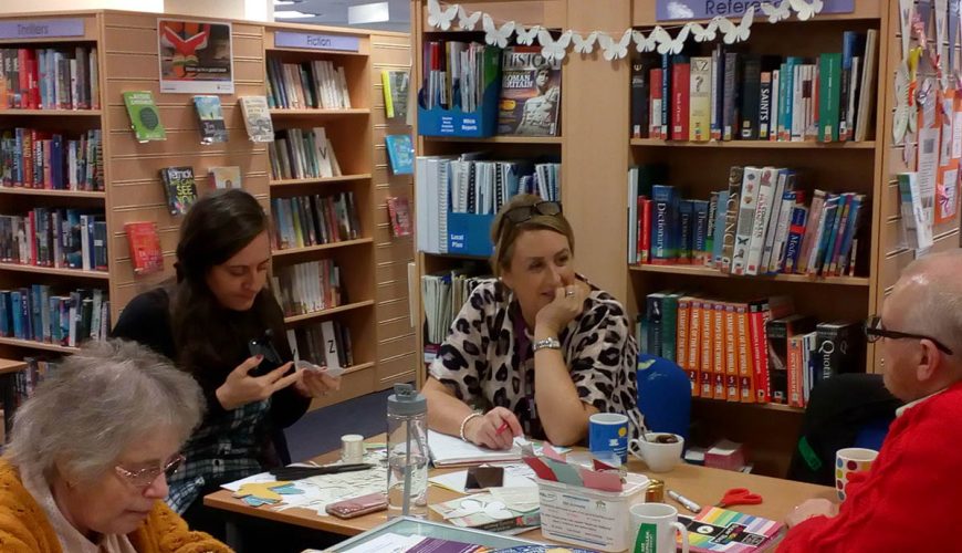 Regular OPAL members library drop-in Frodsham