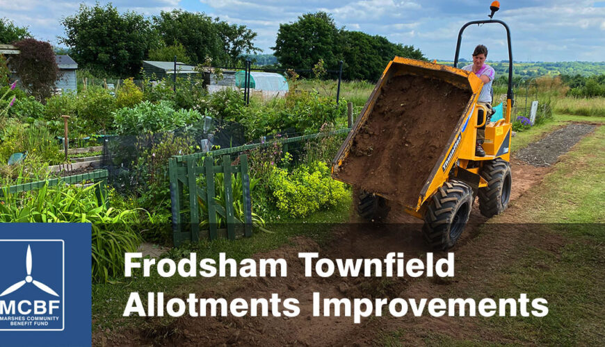 frodsham townfield allotments-access track improvements