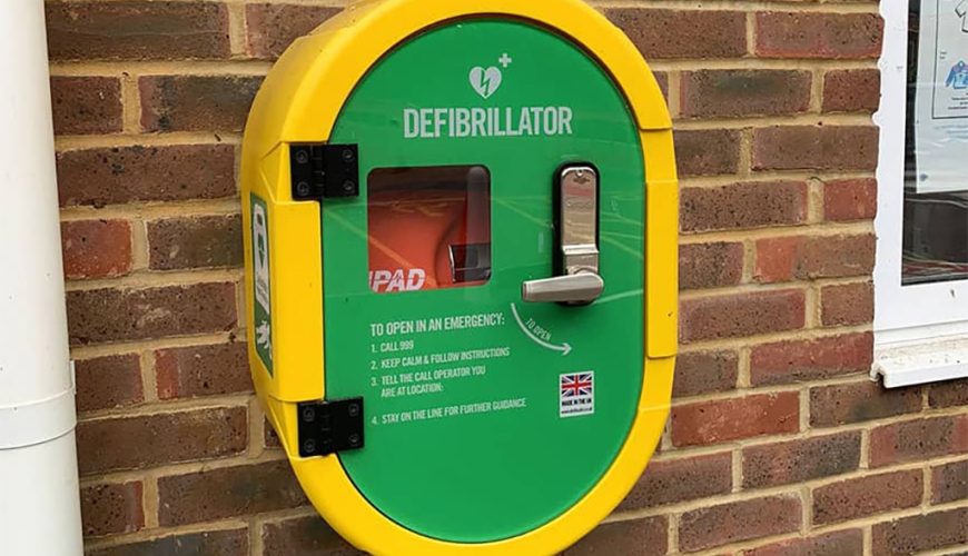 Manley Parish Council Defibrillator