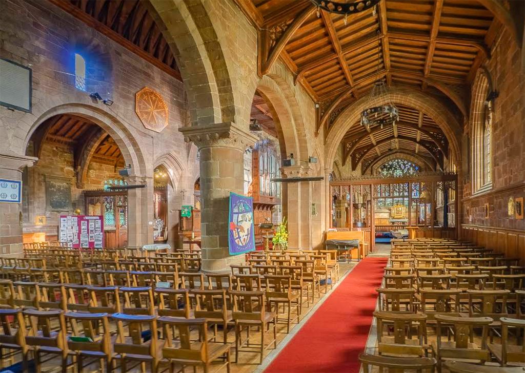 Inside St Laurence Church Interior Frodsham