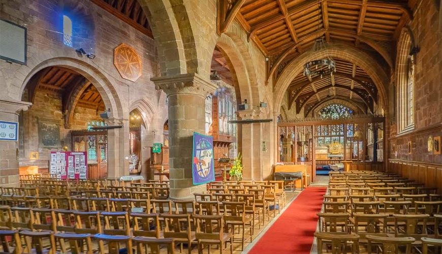 Inside St Laurence Church Interior Frodsham