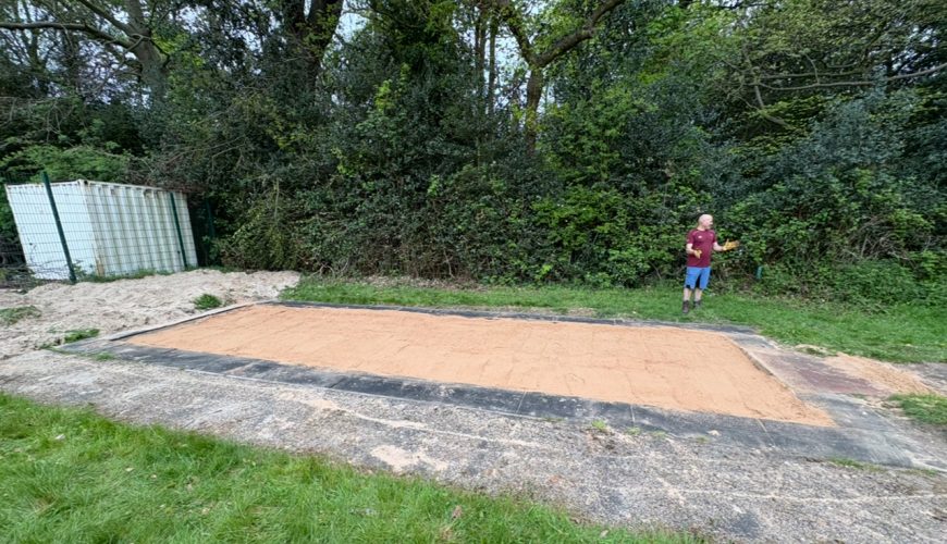 Long Jump Pit Upgrade for Halton & Frodsham Harriers 04